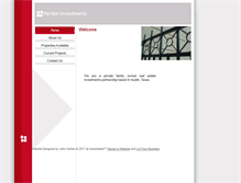 Tablet Screenshot of hortoninvestments.com